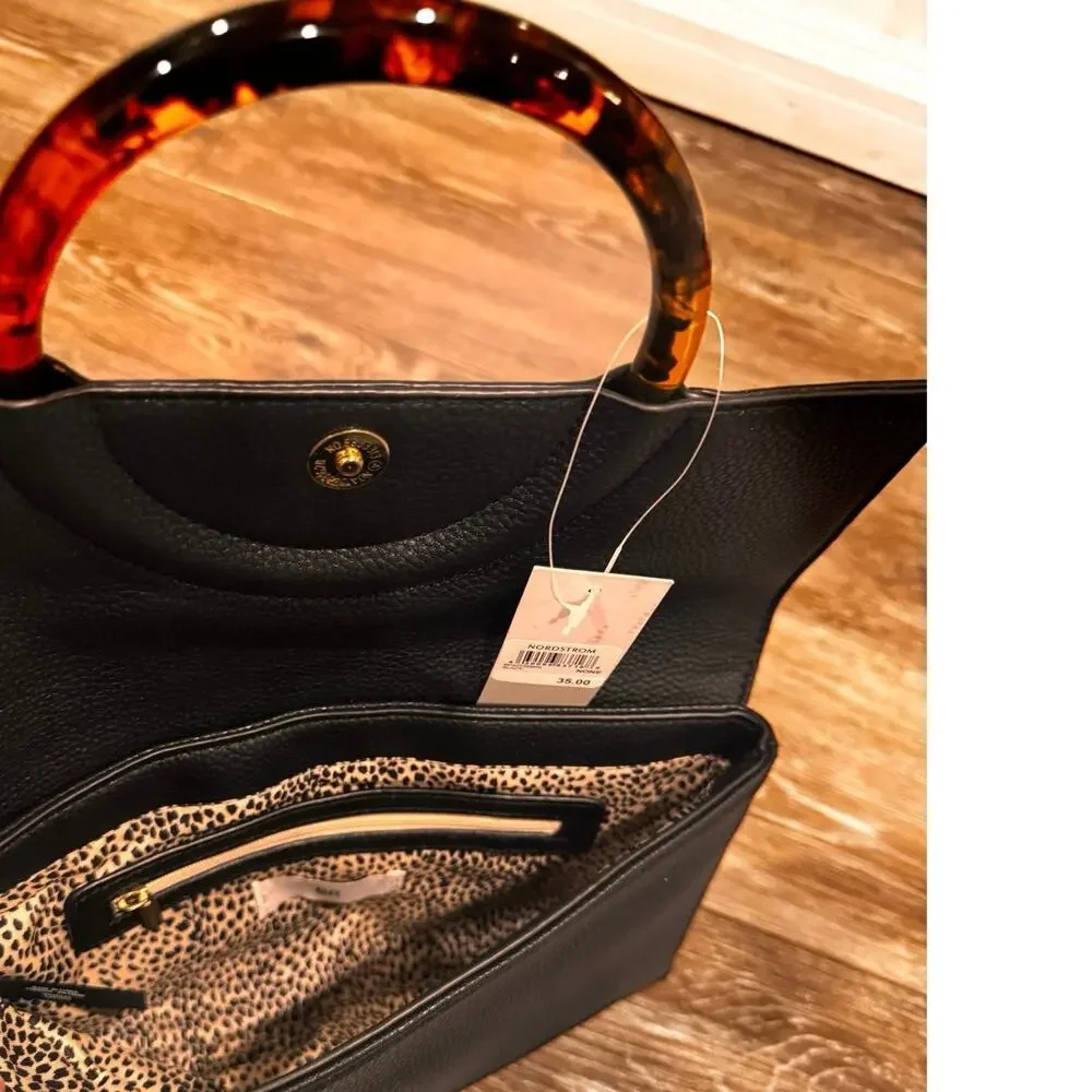 NWT Black BP for Nordstrom Clutch‎